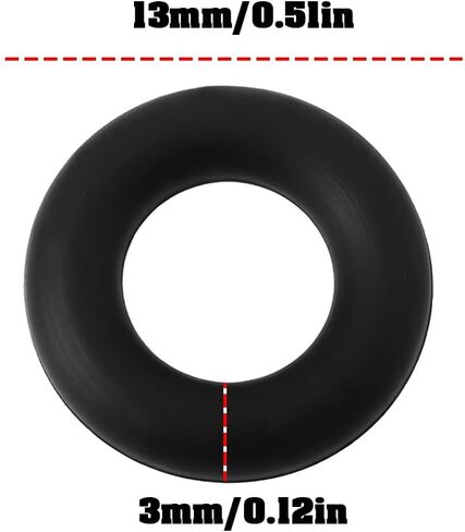 4Pcs Carburetor Gasket O-Ring 324678 0324678 OD 13x3mm Nitrile Seal Compatible with Johnson Compatible with Evinrude in Saudi Arabia