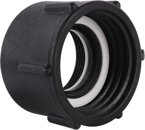 S60 Coarse Thread Tank Adapter 1" 1.5" 2" BSP Fine Thread Garden Water Connectors Fuel Bucket Valve Hose Pipe Accessories 1Pc(1.5 inch) in Saudi Arabia