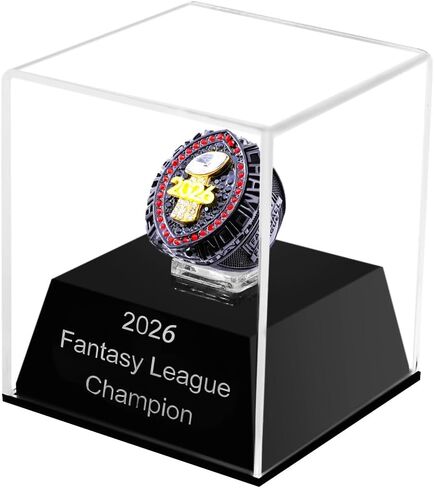 جائزة 2026 Fantasy Football Championship Ring Award الحائز على جائزة MVP FFL Ring in Saudi Arabia