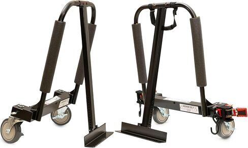 Adjustable Maintenance-Free Lightweight Moving System - Heavy Duty Dolly for Safe, Easy Use by One Person - No Lifting, Tilting, or Workman's Comp Issues (5" Commercial - 1300 lb) in Saudi Arabia