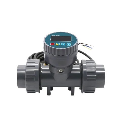 Digital Water Flow Meter, RS485 Output Sensor(ZJPVC-LCD-DN20) in Saudi Arabia