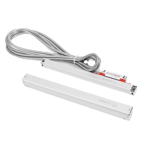 1μm Linear Sensors, Encoder Slim Grating Ruler Sensor for Lathe Milling Digital Readout Machine KA500, 1pc(220mm Travel) in Saudi Arabia