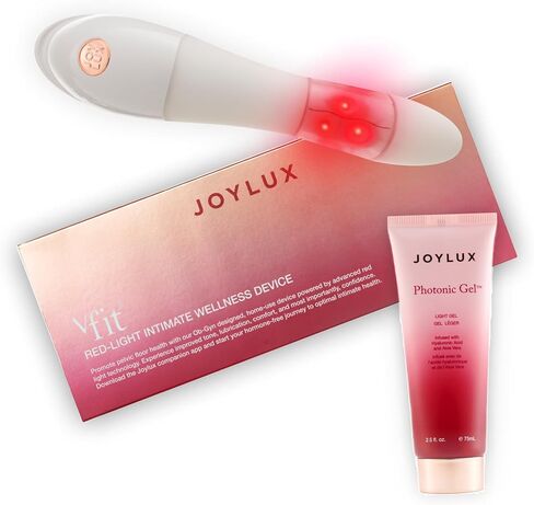 Joylux - مجموعة vFit and Photonic Gel، جهاز صحي أنثوي للنساء، من أجل الصحة في المنزل والعناية الذاتية (مجموعة من قطعتين) in Saudi Arabia