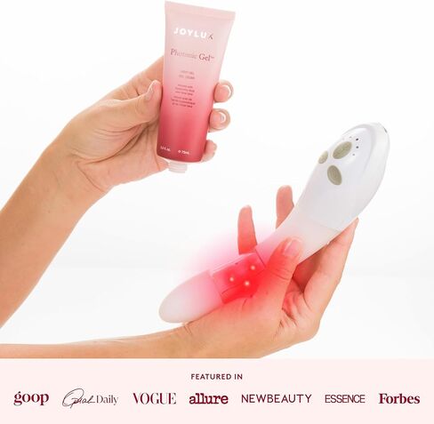 Joylux - مجموعة vFit and Photonic Gel، جهاز صحي أنثوي للنساء، من أجل الصحة في المنزل والعناية الذاتية (مجموعة من قطعتين) in Saudi Arabia