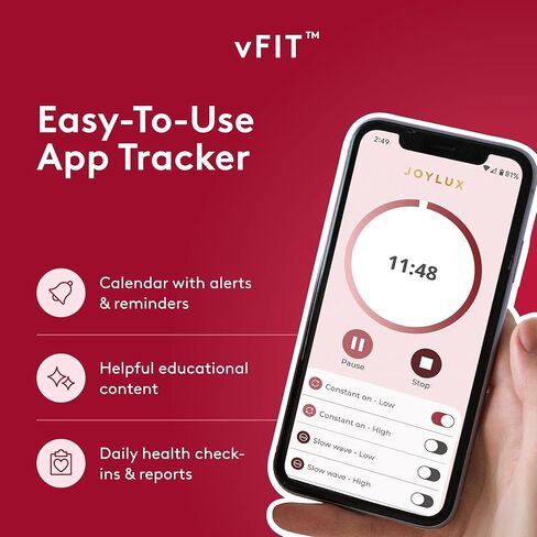Joylux - مجموعة vFit and Photonic Gel، جهاز صحي أنثوي للنساء، من أجل الصحة في المنزل والعناية الذاتية (مجموعة من قطعتين) in Saudi Arabia