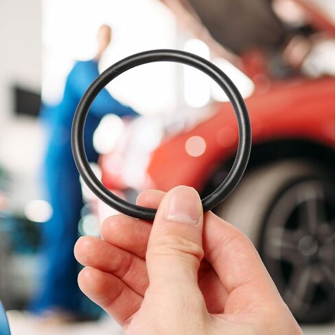 6 قطع بديلة 3043B O-Ring، استبدال فوهة خزان البنزين O-Ring Gas يمكن استبدال صنبور الوقود لـ VP Racing Fuels 3042 Gas Can Oil Drain Plug O Ring (أسود) in Saudi Arabia