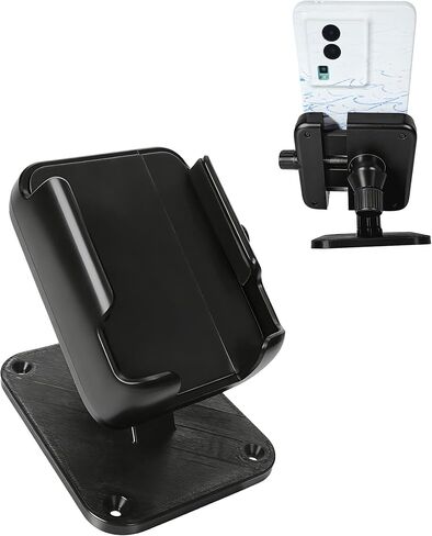 Boat Dash Mount Phone Holder Adjustable and Secure Marine Smartphone Mount-Fit Most Smartphones,Comes with Multiple mounting Options in Saudi Arabia