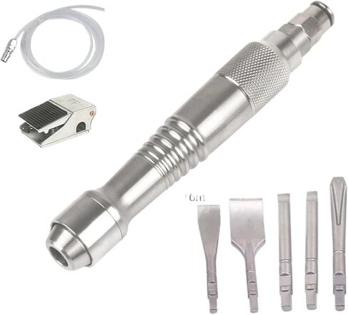 Mini Pneumatic Chisel Dental Medical Gypsum Cast Stomatology Engraver Brake Scaling Gas Shovel Chisel Micro Air Flux Chipper(Set 1) in Saudi Arabia