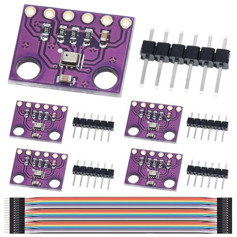 5 قطعة 3.3 فولت BMP280 ارتفاع الضغط الجوي الرقمي I2C IIC SPI وحدة استشعار عالية الدقة لاردوينو مع كابل دوبونت in Saudi Arabia