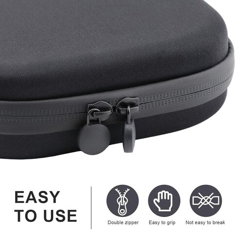 Ragyzity Hard Stethoscope Case, Shockproof Travel Storage Bag, Multi-Function EVA Carry Storage Organizer Box with Extra Mesh Pockets for Small Accessories, [Device NOT Included] -Black in Saudi Arabia