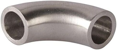 90 Degree Short Elbow | Butt Weld 1/2 inch - Stainless Steel SS304 / 3A - Glacier Tanks - (3 Pack) in Saudi Arabia