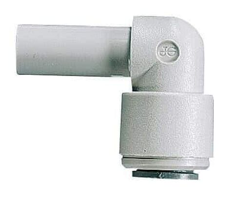 John Guest Push-to-Connect stem Elbow adapters, 5/16" x 5/16", 10/Pack in Saudi Arabia