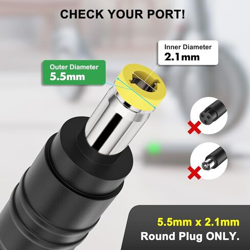 شاحن سكوتر كهربائي معتمد 29.4V 2A ETL لـ Gotrax GKS، GKS Pro، Lumios - شاحن بطارية ليثيوم أيون 24V لـ Gotrax Glider، Fluxx FX3، SRX Mini - قابس تيار مستمر 5.5 مم × 2.1 مم in Kuwait