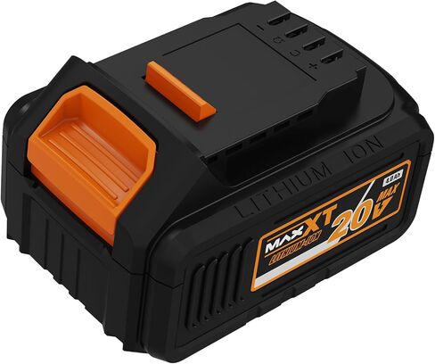 MAXXT 20V 2.0Ah Battery Pack, Compatible MAXXT Products, Offering Long-Lasting Endurance, Rapid Charging Usage (Orange, 2.0Ah) in Saudi Arabia