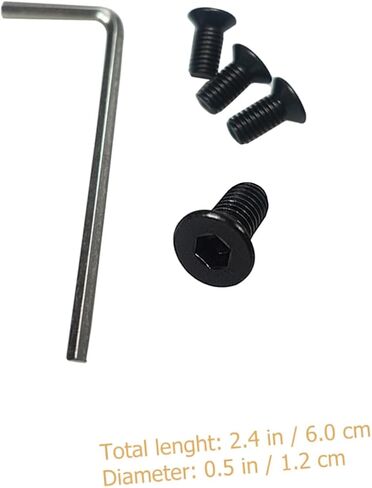 LIOOBO Universal Scooter Parts Set Replacement Screws for Handlebar Fork and Pole Wrench for Easy Installation and Removal in Saudi Arabia