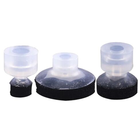 1Pcs SP-08/10/12/15/20/25/30/40/50 SP-S08/10/12/15/20/25/30 Single Layer Black Sponge Silicone Vacuum Suction Cup(SP-S25) in Saudi Arabia