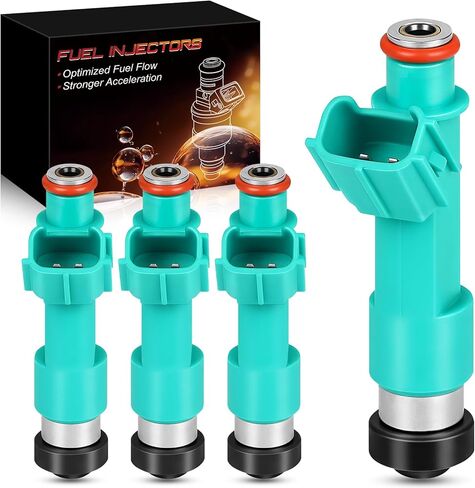 23250-28080 2.4L حاقن الوقود مناسب لـ: -Toyota Camry Corolla Highlander لـ: -RAV4 Solara Matrix 2004-2010، لـ: -Scion tC 2005-2010 xB 2008-2010، استبدل 23250-0H060 23209-28080 (4 أجهزة الكمبيوتر) in Saudi Arabia