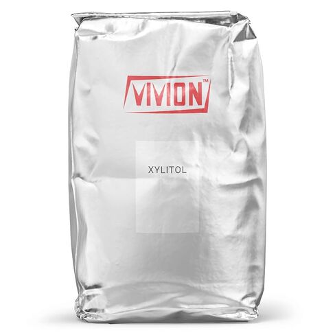 Xylitol DC Powder Bulk 25 كجم (55 رطلاً) سواغ عامل ربط حلو - محلي منخفض GI Keto أقراص قابلة للمضغ خالية من السكر ونعناع - FCC/NF 20-80M in Saudi Arabia