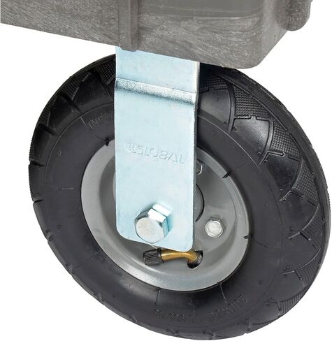 Global Industrial Plastic 3 Tray Shelf Industrial Strength Service & Utility Cart, 44" x 25-1/2", 8" Pneumatic Wheels in Saudi Arabia