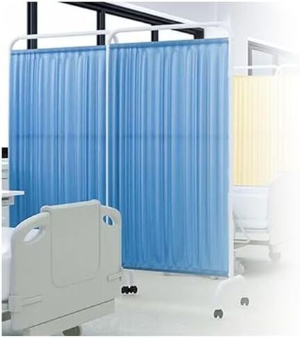 Mobile Medical Privacy Screen - 6ft High Folding Partition, 2-Panel Room Divider for Clinics, Beauty Salons, Offices - Portable Privacy Solution for Patient Confidentiality in Saudi Arabia