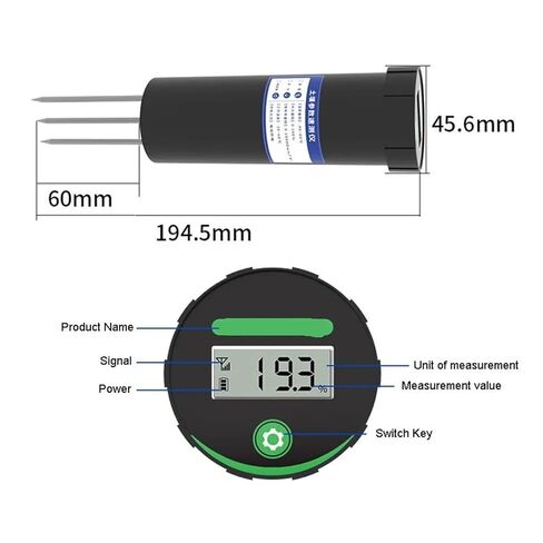 Ph Detector Nutrient EC Fertility Household Temperature and Humidity Soil Rapid Tester(EC) in Saudi Arabia