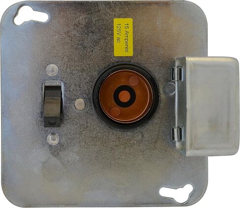 Bussmann BP/SSY وحدة غطاء صندوق مربع 4 بوصات مع مفتاح محرك 1/2 حصان حجم 15 أمبير، 125 فولت، مدرج في قائمة Bussmann BP/SSY in Saudi Arabia