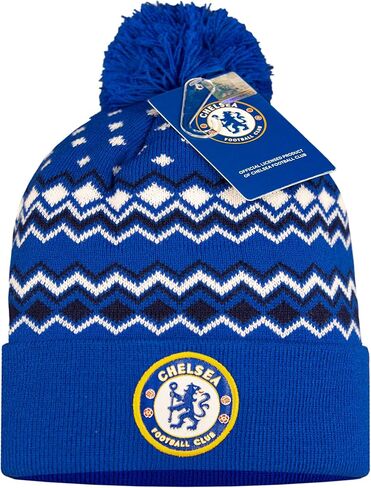 Icon Sports Officially Licensed Chelsea FC Soccer Beanie - Unisex Adult in Saudi Arabia