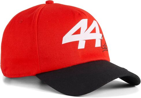 PUMA Scuderia Ferrari F1 Lewis Hamilton #44 Signature Graphic Hat - Rosso Corsa - One Size Fits Most in Saudi Arabia