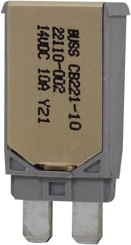 Bussmann CB221-10 Type I ATC Footprint Automotive Circuit Breaker (10 Amp), 1 Pack in Saudi Arabia