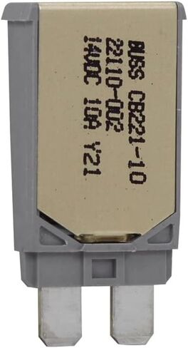 Bussmann CB221-10 Type I ATC Footprint Automotive Circuit Breaker (10 Amp), 1 Pack in Saudi Arabia