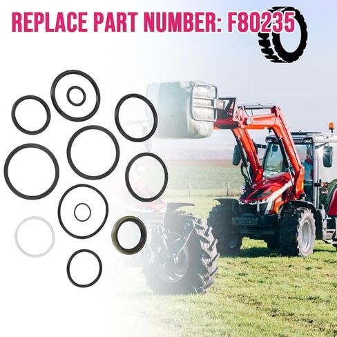 Seal Kit for Great Bend Model 800 Lift & 900 Loader Cylinders for Replace Part Number F80235 in Saudi Arabia