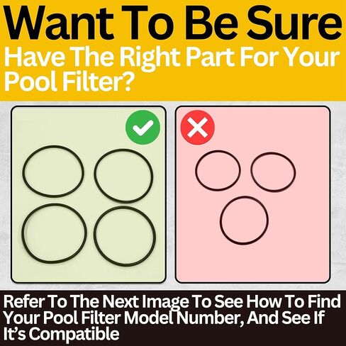 4 عبوات 59000600 / R0792000 حلقة دائرية بديلة لـ Pentair FNS Plus Pool Spa + Spa D.E Filter in Saudi Arabia