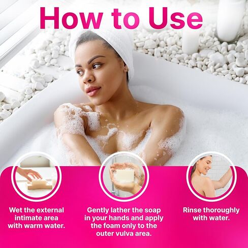 Yoni Soap for Vaginal Intimate Feminine Wash - Advanced pH Balance & Odor Care Control Hydration Complex - Natural Korean Cold-Pressed Vegan Formula with Aloe Vera, Chamomile & Calendula - 2 Pack in Saudi Arabia
