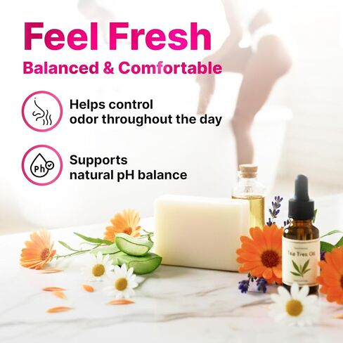 Yoni Soap for Vaginal Intimate Feminine Wash - Advanced pH Balance & Odor Care Control Hydration Complex - Natural Korean Cold-Pressed Vegan Formula with Aloe Vera, Chamomile & Calendula - 2 Pack in Saudi Arabia