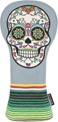 SHABIER Green Eyes Design Golf Headcover with Skull Design for Golf Club in Saudi Arabia