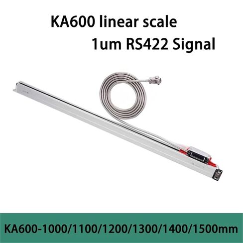 KA-600 1000/1500 مم 1 ميكرون RS422 DRO أجهزة الاستشعار الخطية، 0.001 مم التشفير البصري لمخرطة الطحن، 1 قطعة (KA600-1300mm-1uRS422) in Kuwait
