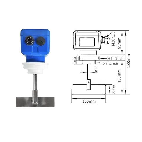 Level Switch AC220V/DC24V/AC110V Thread Mounted Indicator(A,220VAC) in Saudi Arabia