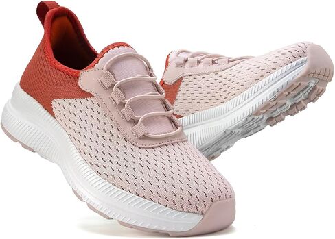 ZYEN Women's Slip-On Walking Running Shoes Lightweight Breathable Mesh Sneakers with Non-Slip EVA Sole for Gym, Workout & Casual Daily Wear in Saudi Arabia