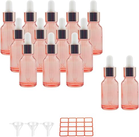 4 PCS 1 2/3oz (50ml) Blue and White Porcelain Ceramic Dropper Bottles Perfume Aromatherapy Cosmetic Container Essential Oils Sample Empty Dropper Bottles with Funnel Include in Saudi Arabia