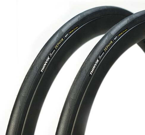 Thinvik 360TPI 220g/235g Road Bike Tires, Foldable Clincher Tyres, Lightweight Low Rolling Resistance Bicycle Tires for Racing, Training, Endurance Cycling in Saudi Arabia