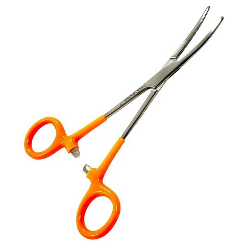 German Stainless Curved Forceps, Hemostat Forceps clamp 6.25" (Cynamed Brand) … … in Saudi Arabia