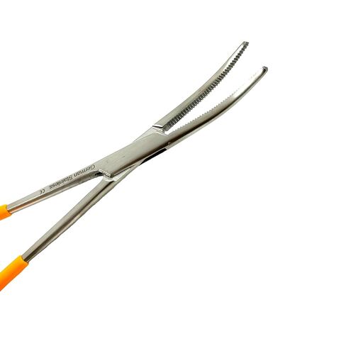 German Stainless Curved Forceps, Hemostat Forceps clamp 6.25" (Cynamed Brand) … … in Saudi Arabia