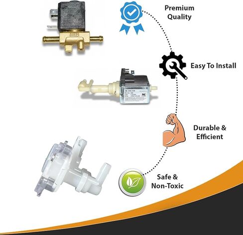 Replacement for for Bissell BigGreen Commercial Carpet Cleaners Solenoid Valve, Flow Indicator and Pump Assembly fits for 86T3, 40M1, BG10, BG10N2, 3288 in Saudi Arabia