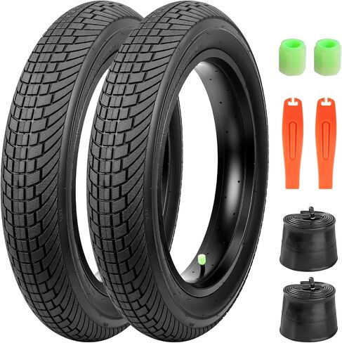 1/2 Set 20x4.0 Inch E-Bike Fat Tire,98-406 30 TPI Heavy Duty Tire with Anti-Skid Tread,for E Bike/Fat Bike/MTB in Saudi Arabia