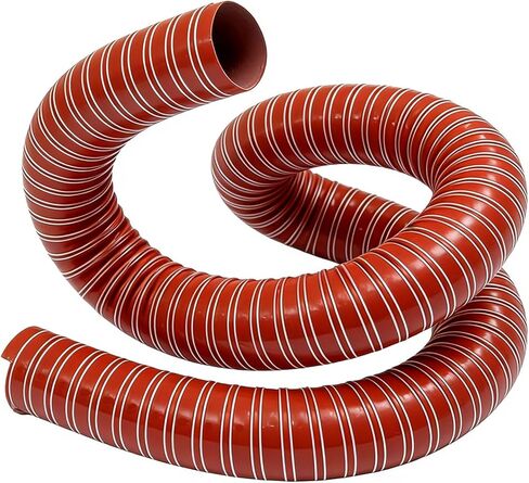 High-Temperature Silicone Ducting Hose – Fire Retardant & Flexible Steel Wire Reinforced Exhaust Ventilation Duct for Industria(16cm,118.11in/300cm) in Saudi Arabia
