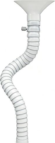 Flexible Fume Extraction Arm, Fume Extractor Hose with Adjustable Valve & Silicone Smoking Hood - Soldering Fume Extractor(A,5CM_180CM/70.87 IN) in Saudi Arabia