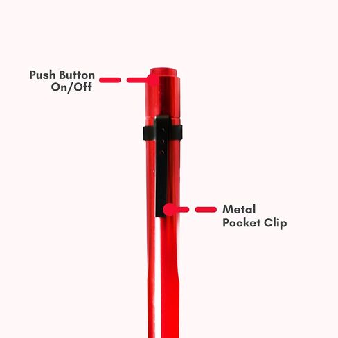 BV الطبية الكرز الأحمر LED Penlight in Kuwait