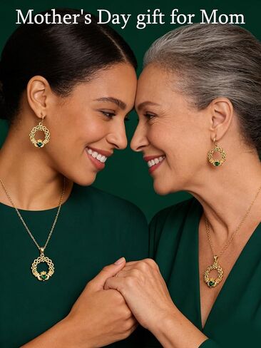 Claddagh Earrings for Women Celtic Knot Shamrock Irish Earrings 14k Gold Plate Ireland Irish Jewelry for Women St Patricks Day Gifts in Saudi Arabia