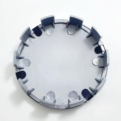 68mm Snap-On Wheel Center Caps 4-Pack - ABS Chrome Hub Covers for German Luxury Brand Cars X Models & Sedans | Waterproof & Anti-Theft Fitment (Blue White) in Saudi Arabia