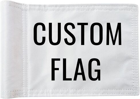 Custom Golf Flags 14x20Inch Personalized Golf Pin Flag with Tube Inset Double Sided Standard Big Golf Flag in Saudi Arabia